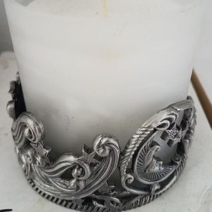 Moon and star candle